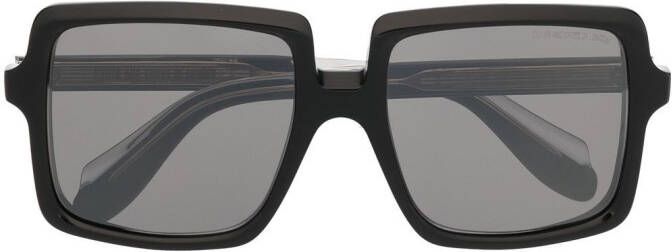 Cutler & Gross 1398 zonnebril met vierkant montuur Zwart