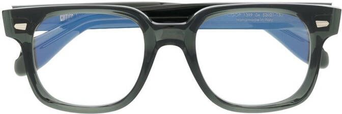 Cutler & Gross Bril met vierkant montuur 04 AVIATOR BLUE