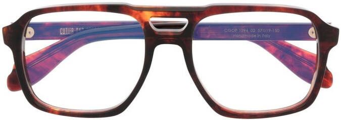 Cutler And Gross Cgop1394 02 Optical Frame Red