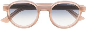 Cutler & Gross Humble zonnebril met rond montuur Bruin