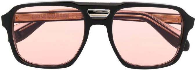 Cutler & Gross Zonnebril met piloten montuur Zwart