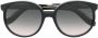 Cutler & Gross Zonnebril met rond montuur Zwart - Thumbnail 1