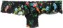 Cynthia Rowley Bikinislip met bloemenprint Zwart - Thumbnail 1