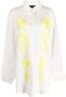 Cynthia Rowley Blousejurk met geborduurde bloemen Wit - Thumbnail 1