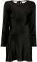 Cynthia Rowley Mini-jurk met lange mouwen Zwart - Thumbnail 1