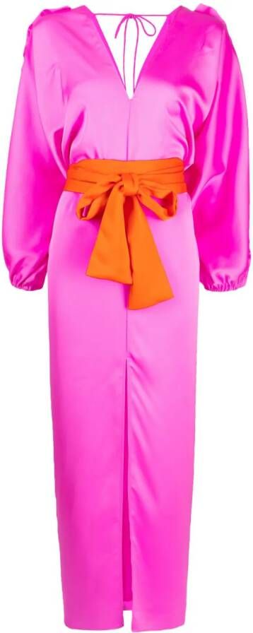 Cynthia Rowley Mini-jurk met ruches Roze