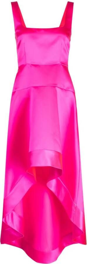Cynthia Rowley Satijnen jurk Roze