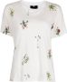 Cynthia Rowley T-shirt met bloemenprint Wit - Thumbnail 1