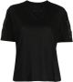 Cynthia Rowley T-shirt met opgestikte zak Zwart - Thumbnail 1