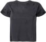 Cynthia Rowley T-shirt met perforatie detail Zwart - Thumbnail 1