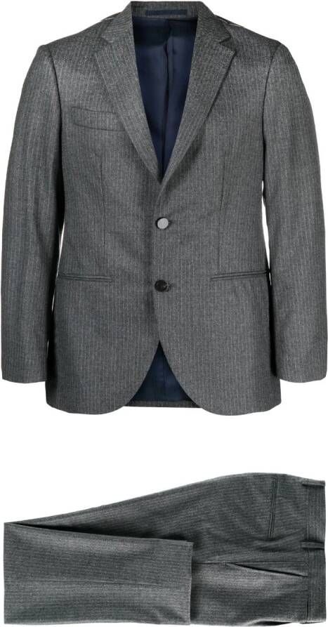 D4.0 Blazer met enkele rij knopen Grijs