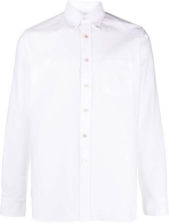 D4.0 Button-down overhemd Wit
