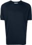 D4.0 Gebreid T-shirt Blauw - Thumbnail 1