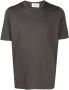 D4.0 Fijngeribbeld T-shirt Bruin - Thumbnail 1