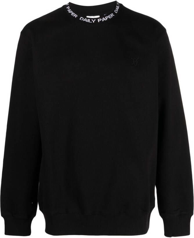 Daily Paper Sweater met logoprint Zwart