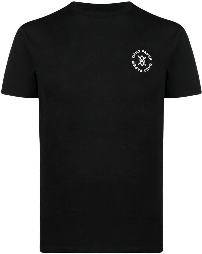 Daily Paper T-shirt met logoprint Zwart