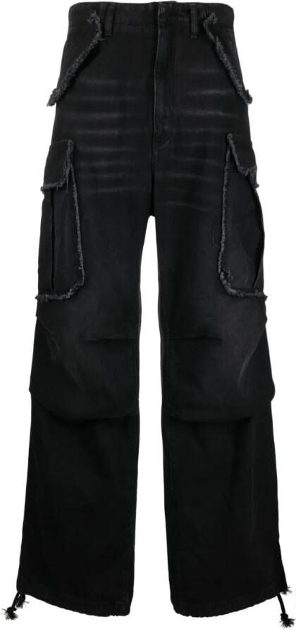 DARKPARK Cargo jeans Zwart