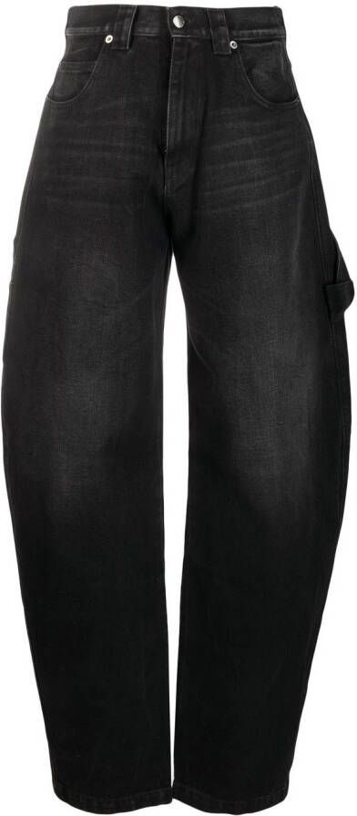 DARKPARK Jeans met wijde pijpen Zwart