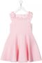 David Charles Mouwloze jurk Roze - Thumbnail 1