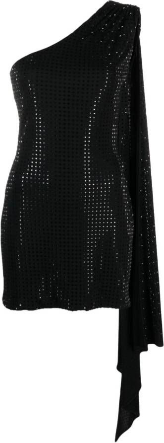 David Koma Mini-jurk verfraaid met strik Zwart