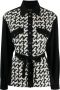 Del Core Blouse met gestrikte taille Zwart - Thumbnail 1