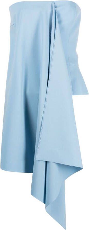 Del Core Strapless top Blauw