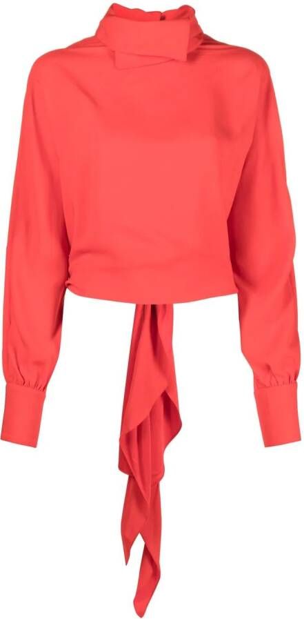 Del Core Top met lange mouwen Rood