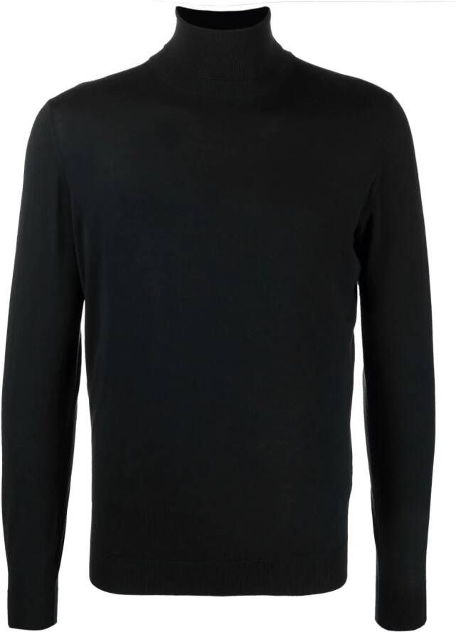 Dell'oglio Coltrui van merinowol Zwart