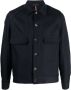 Dell'oglio Katoenen shirtjack Blauw - Thumbnail 1