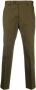 Dell'oglio Cropped broek Groen - Thumbnail 1
