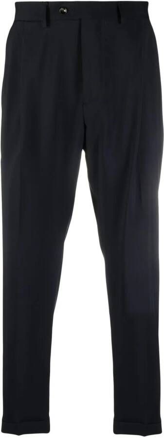 Dell'oglio Cropped pantalon Blauw