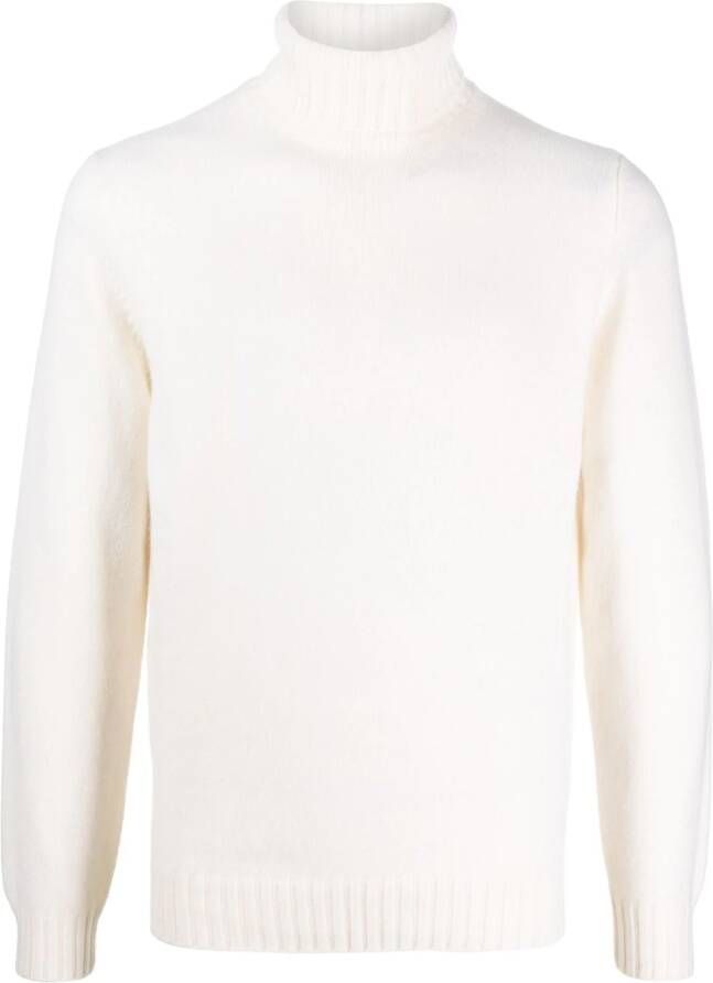 Dell'oglio Fijngebreide coltrui Beige