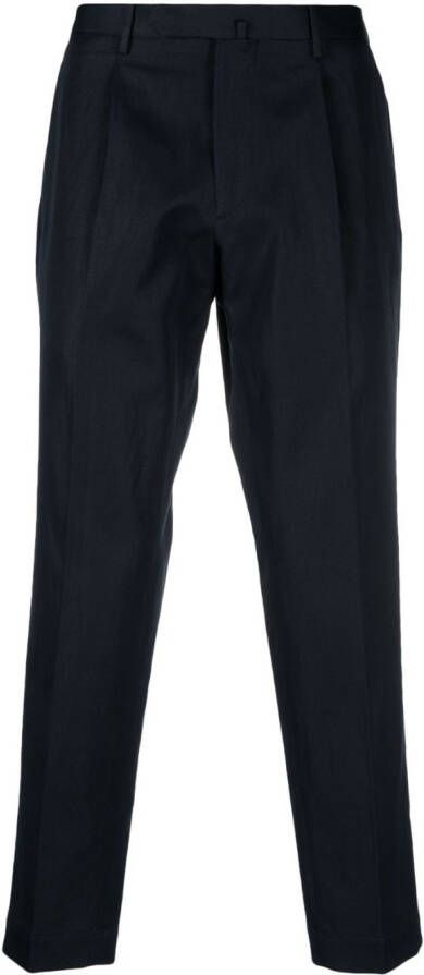 Dell'oglio Katoenen chino Blauw