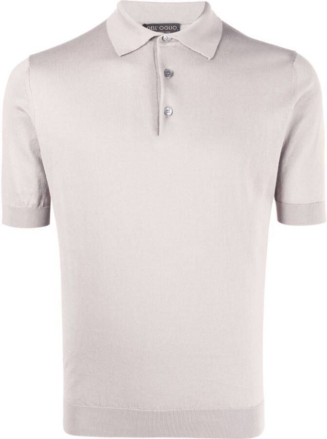 Dell'oglio Katoenen poloshirt Beige