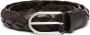 Dell'oglio Leren riem Bruin - Thumbnail 1