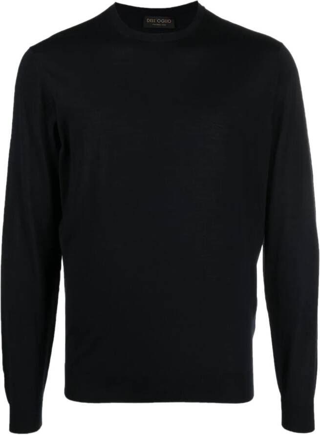 Dell'oglio Trui met ronde hals Blauw