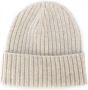 Dell'oglio Ribgebreide muts Beige - Thumbnail 1