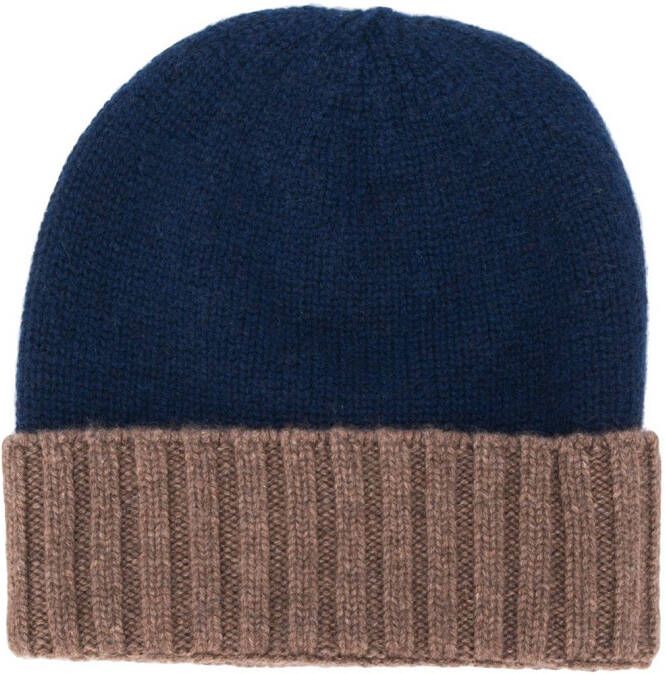 Dell'oglio Ribgebreide muts Blauw