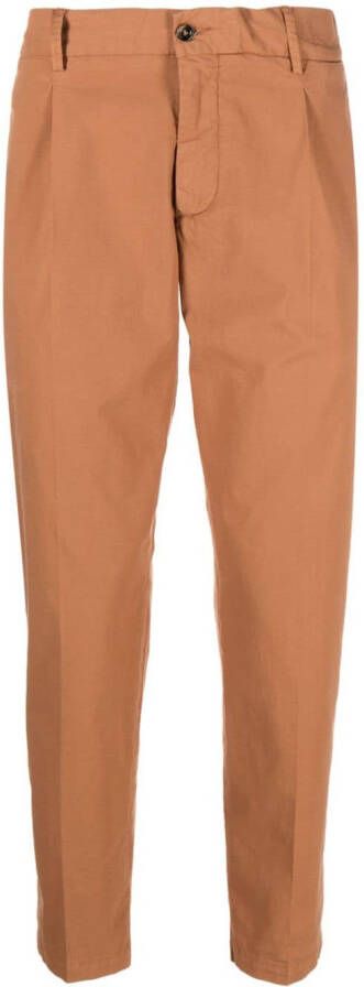 Dell'oglio Riccardo straight broek Bruin