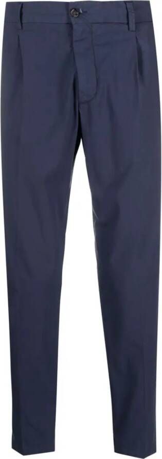 Dell'oglio Riccardo straight broek Blauw