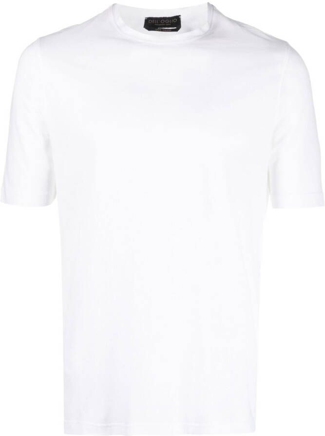 Dell'oglio T-shirt met ronde hals Wit