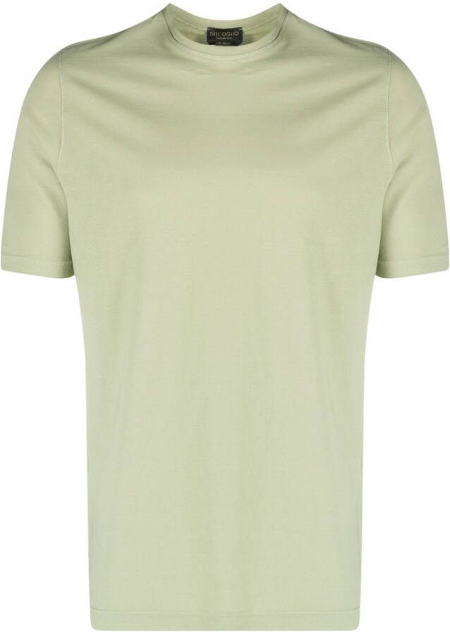 Dell'oglio Katoenen T-shirt Groen