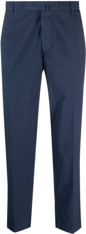 Dell'oglio Slim-fit chino Blauw