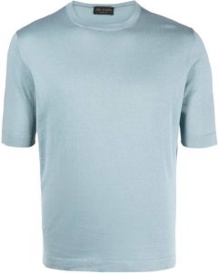 Dell'oglio T-shirt met ronde hals Blauw