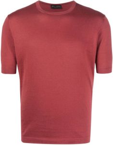 Dell'oglio T-shirt met ronde hals Rood