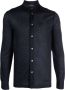 Dell'oglio Vest met puntige kraag Blauw - Thumbnail 1