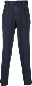 Dell'oglio wool tapered trousers Blauw