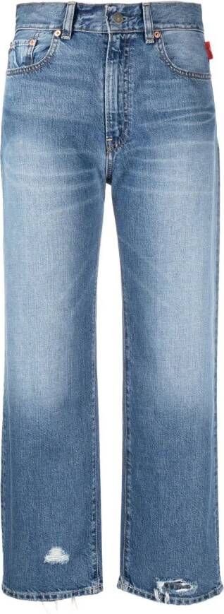 Denimist Cropped jeans Blauw