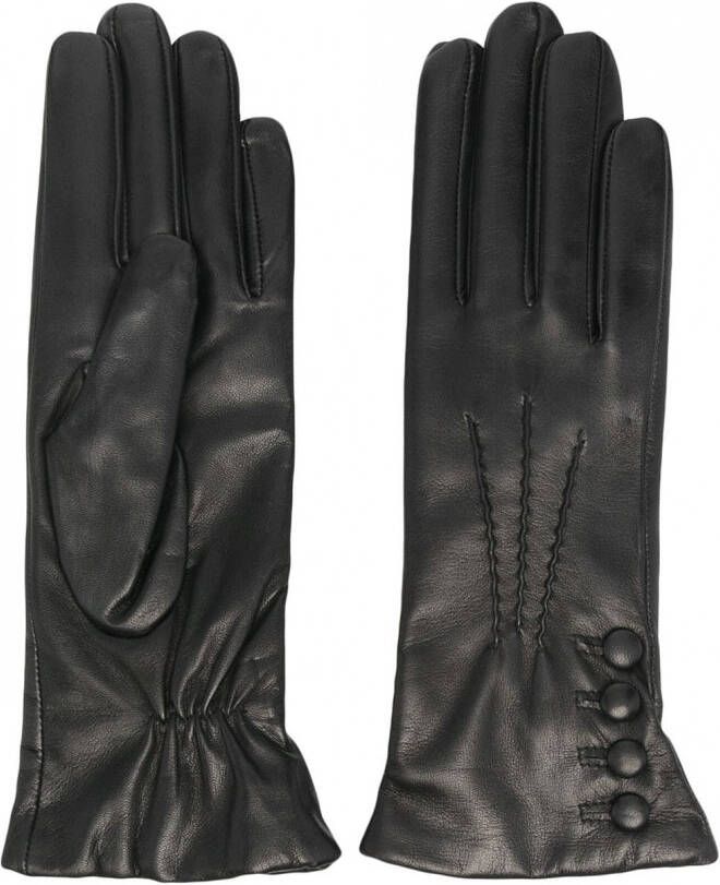 DENTS Leren handschoenen Zwart