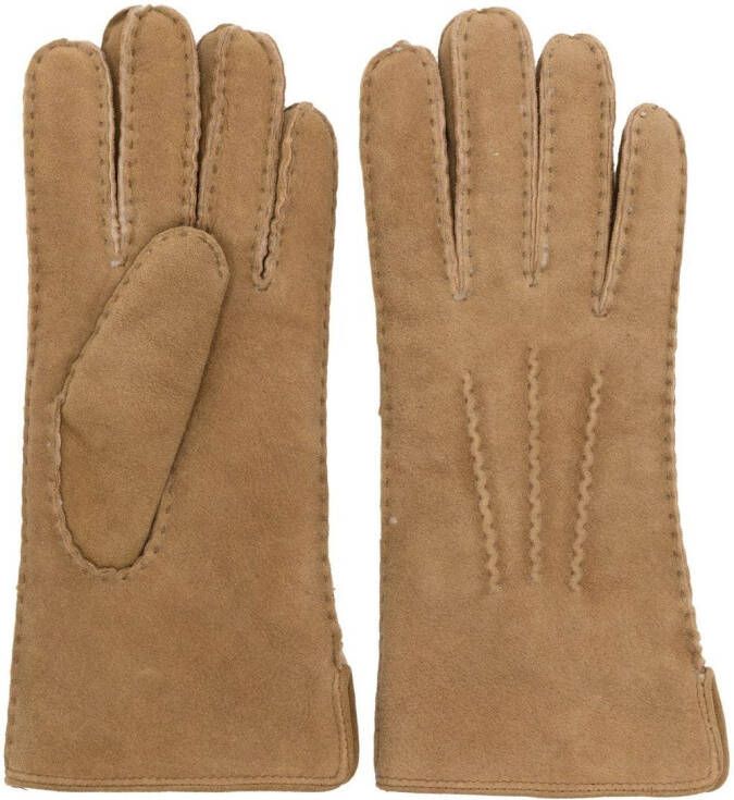 DENTS Leren handschoenen Bruin